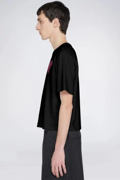 Uomo^Antonio Marras T-shirt Cuore Nero