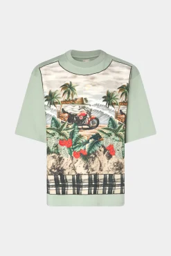 Uomo^Antonio Marras T-shirt in Cotone Verde