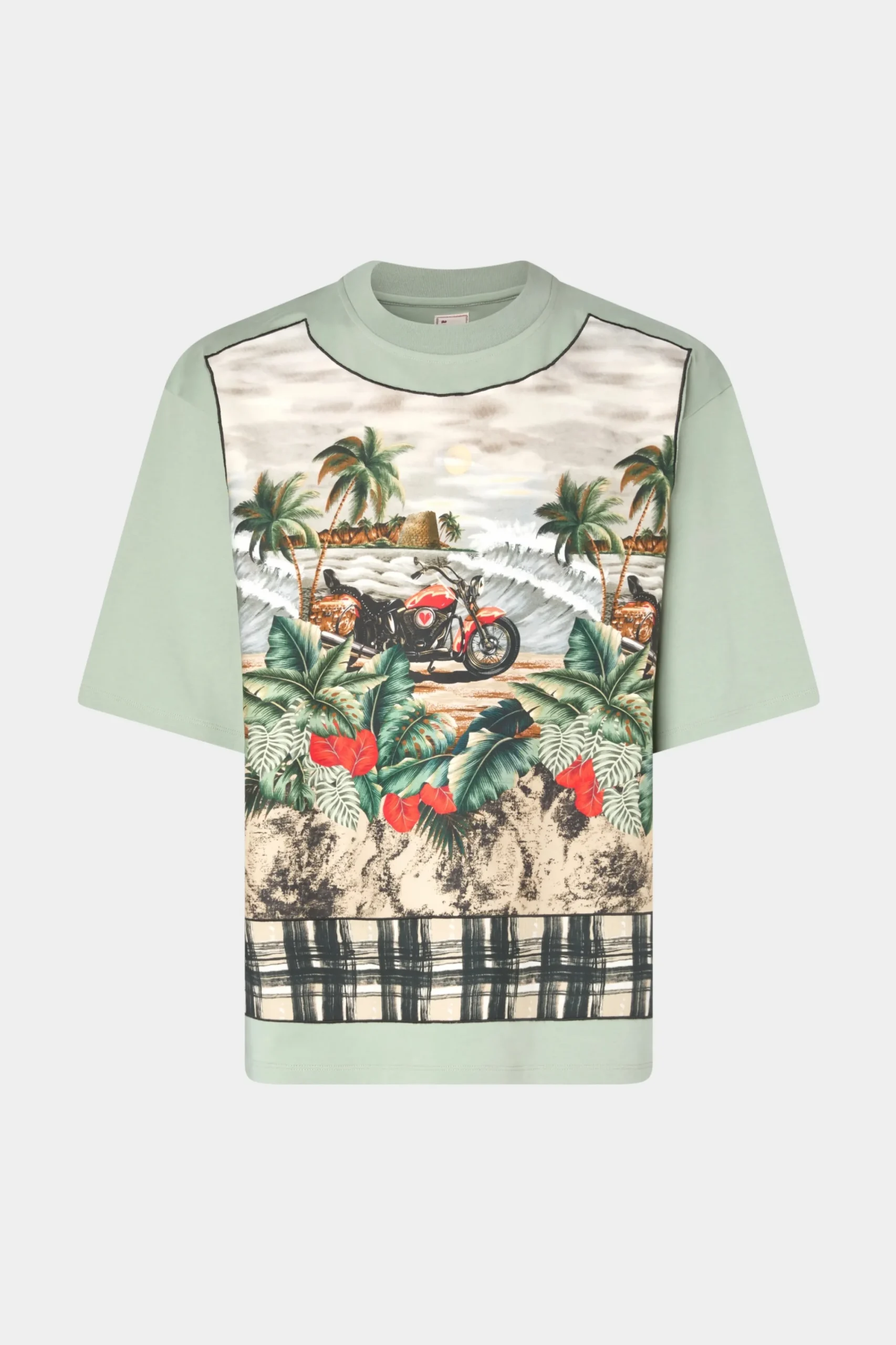 Uomo^Antonio Marras T-shirt in Cotone Verde