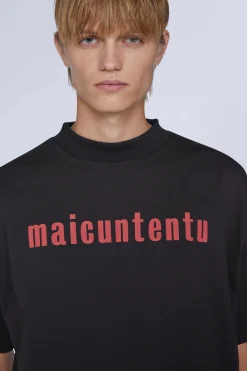 Uomo^Antonio Marras T-shirt Maicuntentu Nera