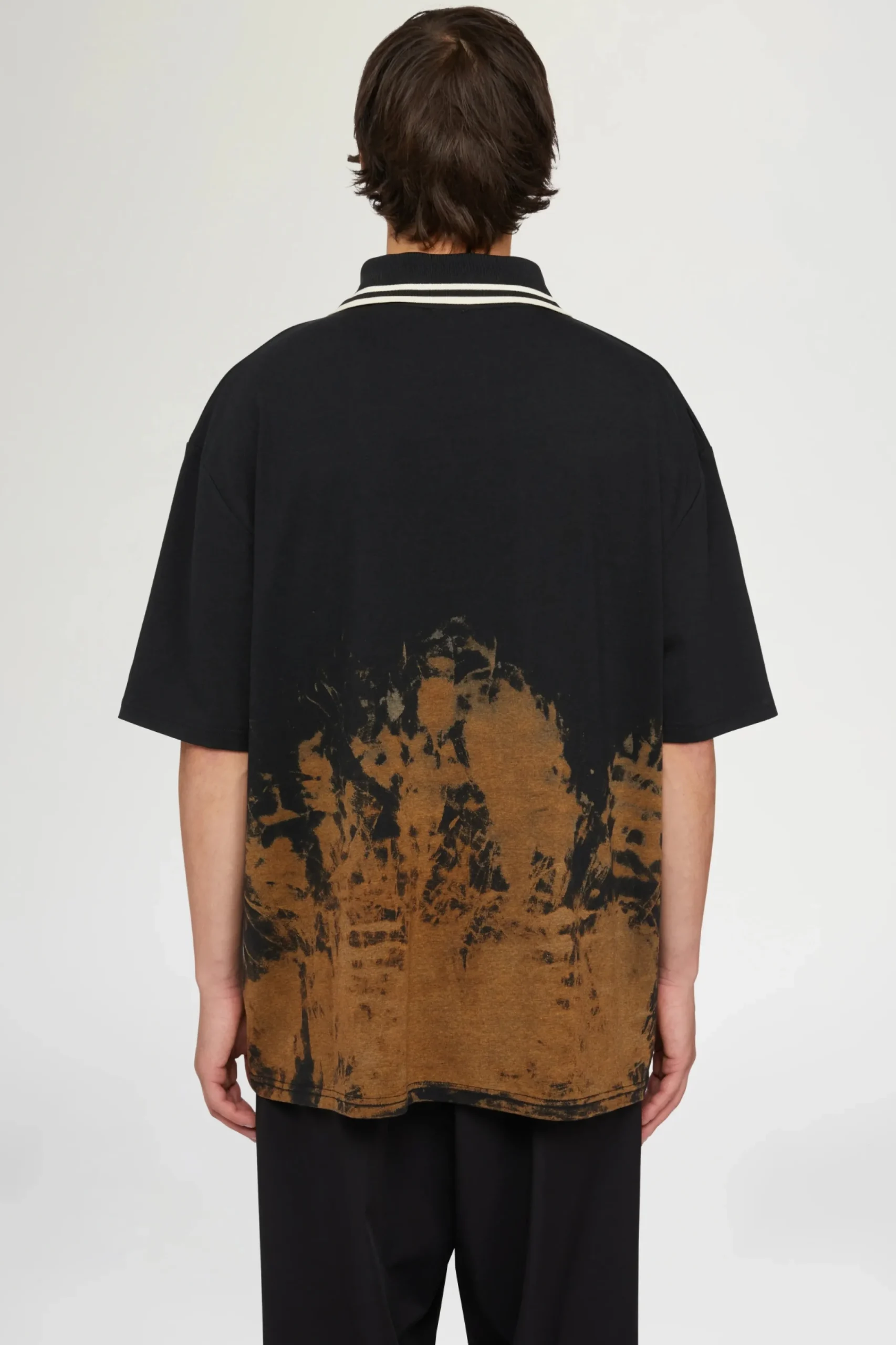Uomo^Antonio Marras T-shirt Nera & Marrone Maicuntentu